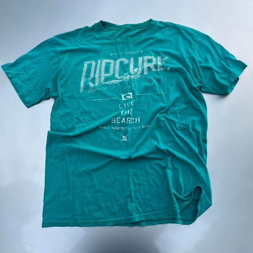 Turquoise Rip Curl Surfer Tshirt